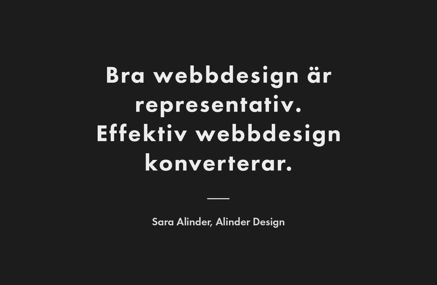 Effektiv webbdesign